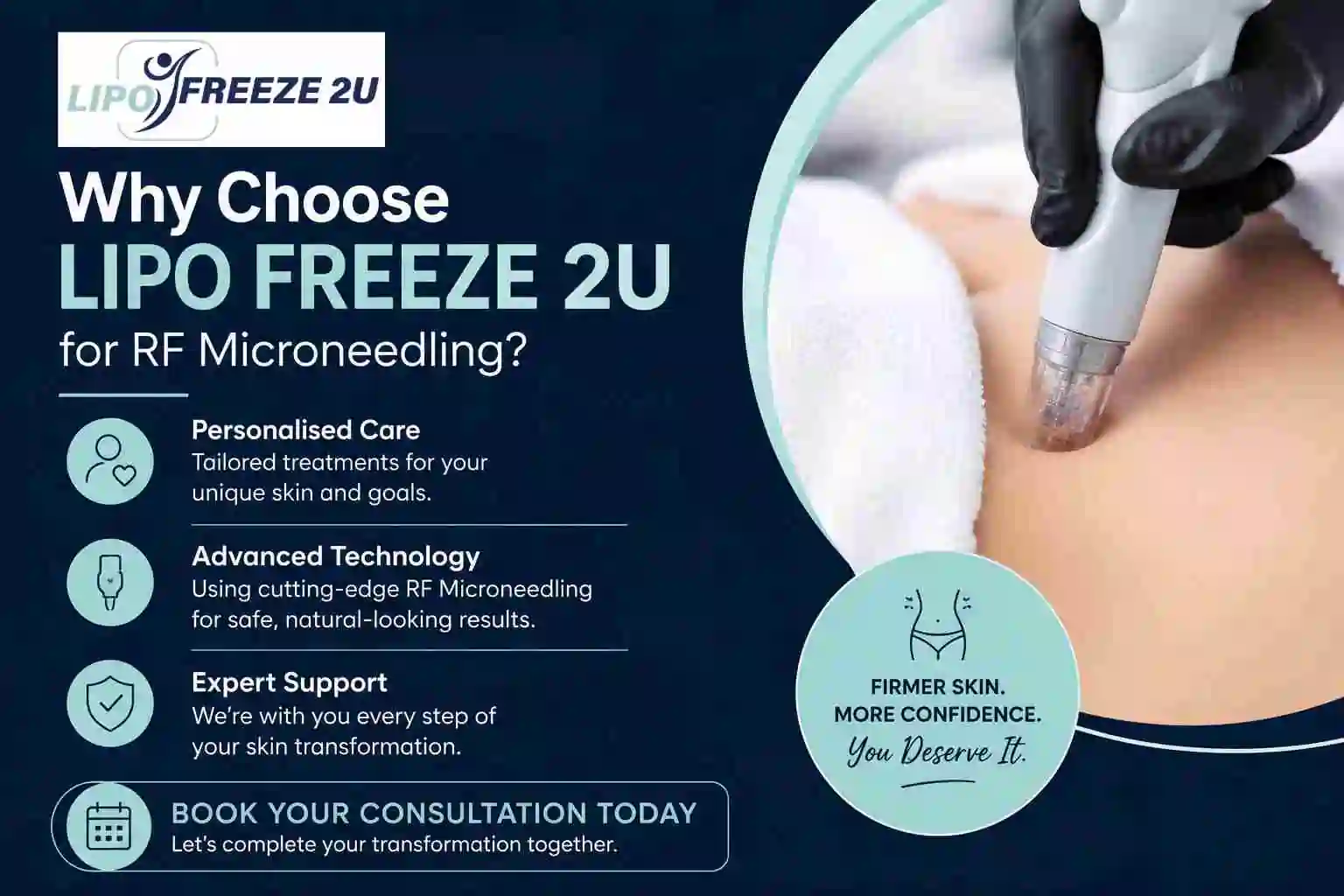 Why Choose LIPO FREEZE 2U for RF Microneedling Oxfordshire?