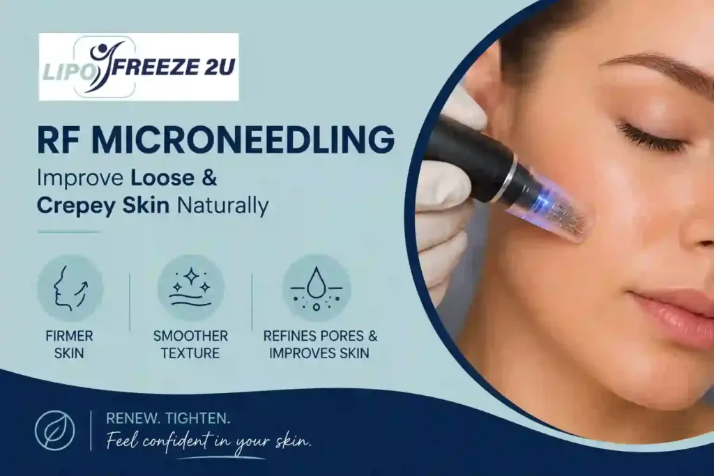 Can RF Microneedling Help Improve Loose and Crepey Skin Oxfordshire?